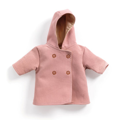 Djeco Pomea dukketøj, Frakke med hue