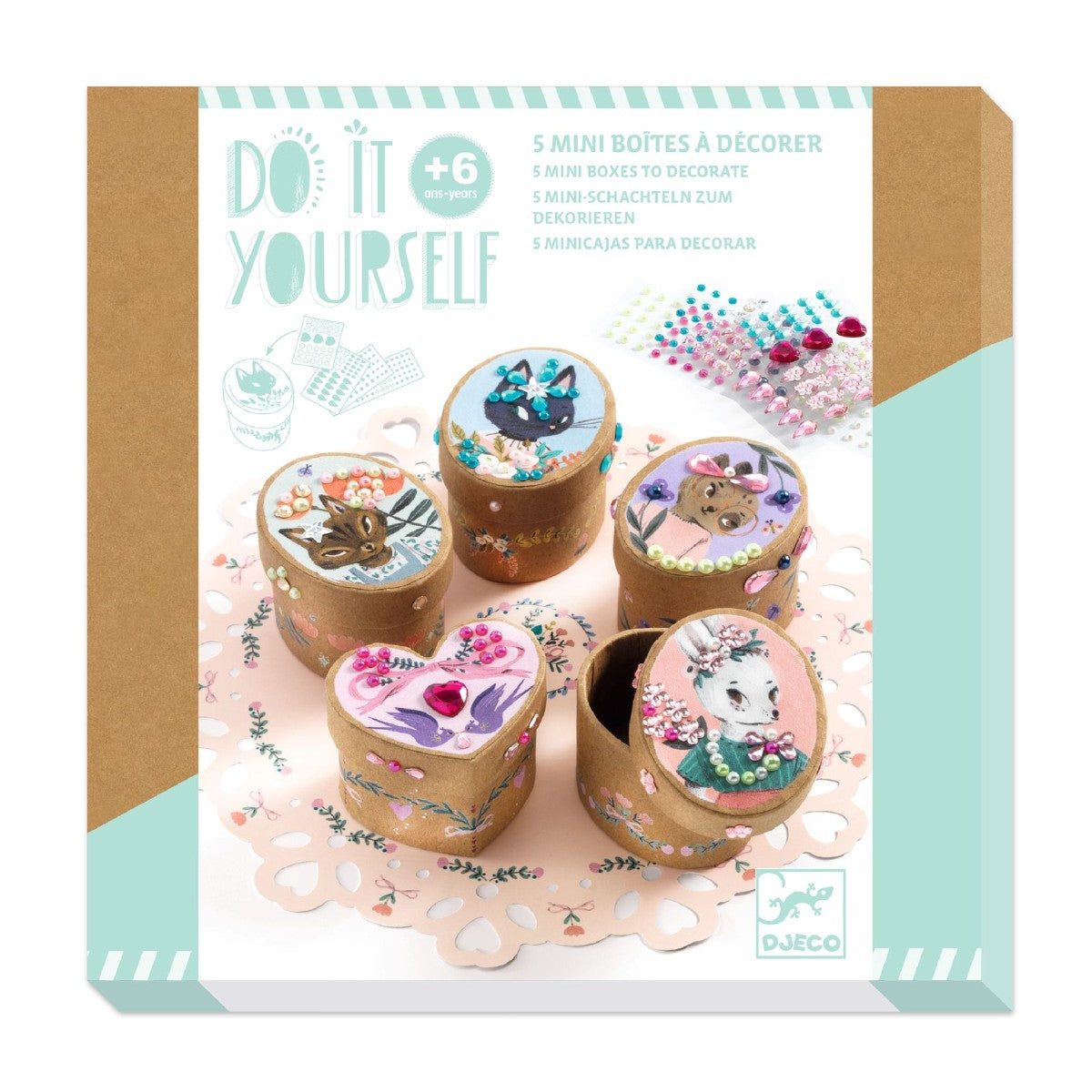 Djeco DIY - 5 mini æsker