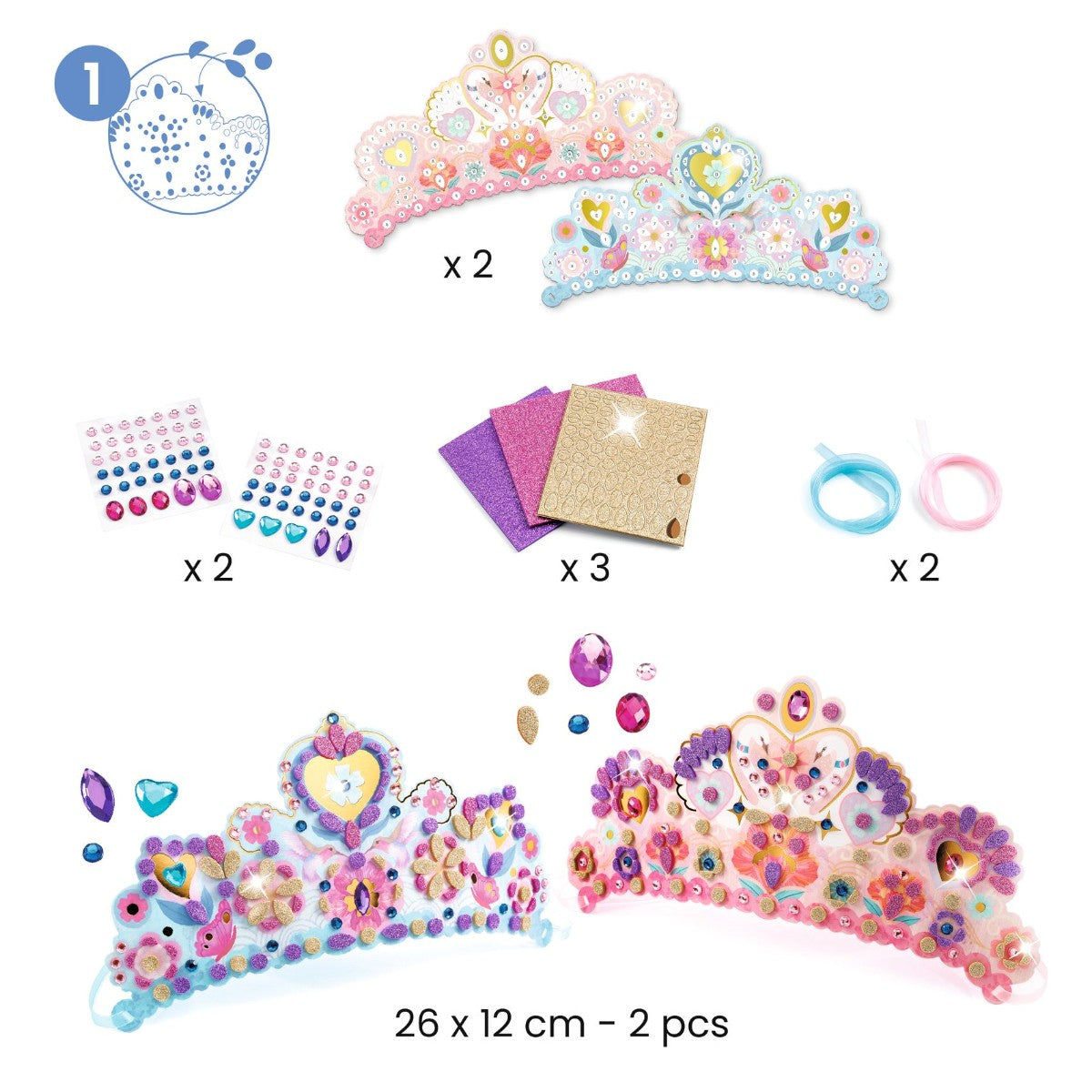 Djeco DIY - Prinsesse aktiviteter DJ07934
