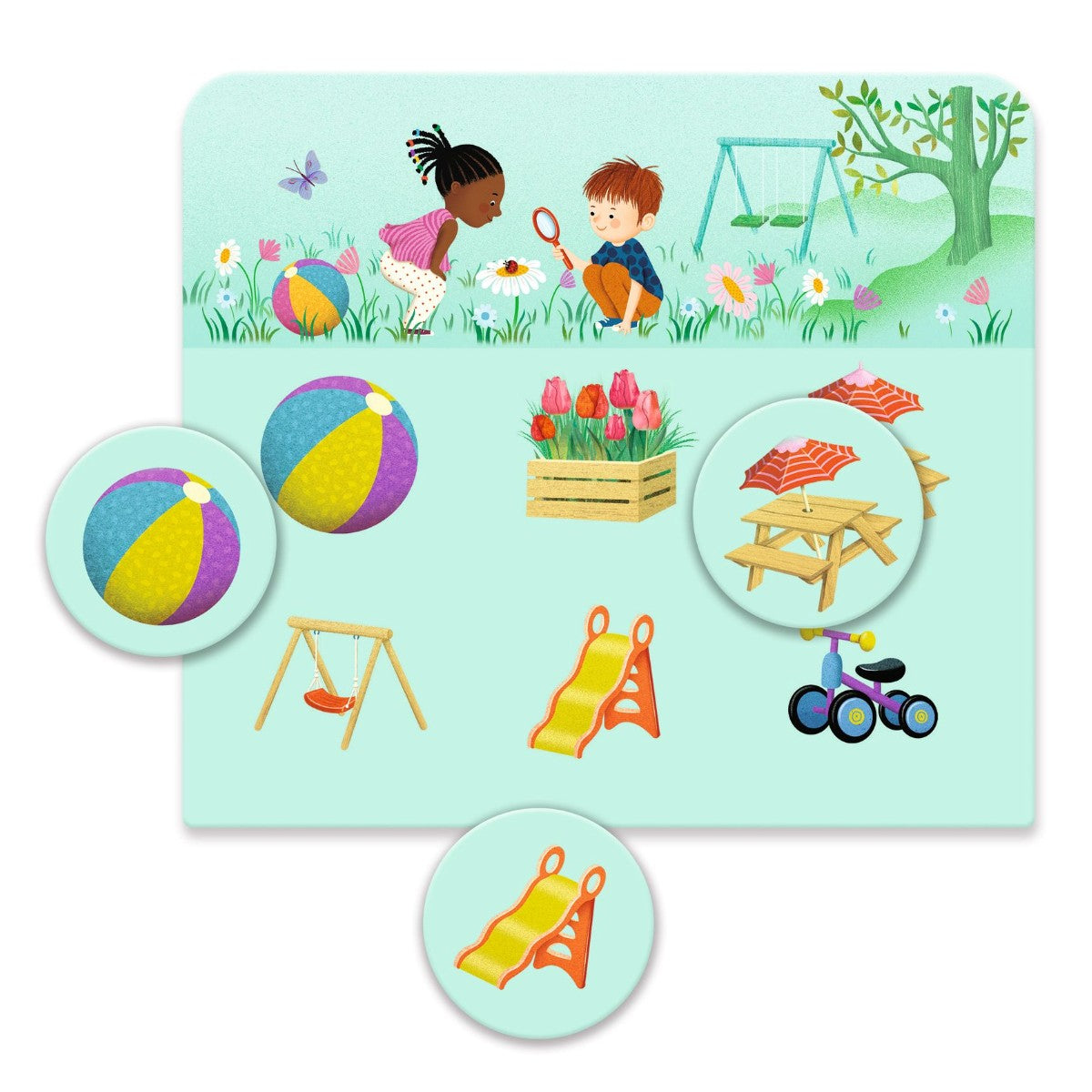 Djeco Lærespil, Billedlotteri Huset DJ08192