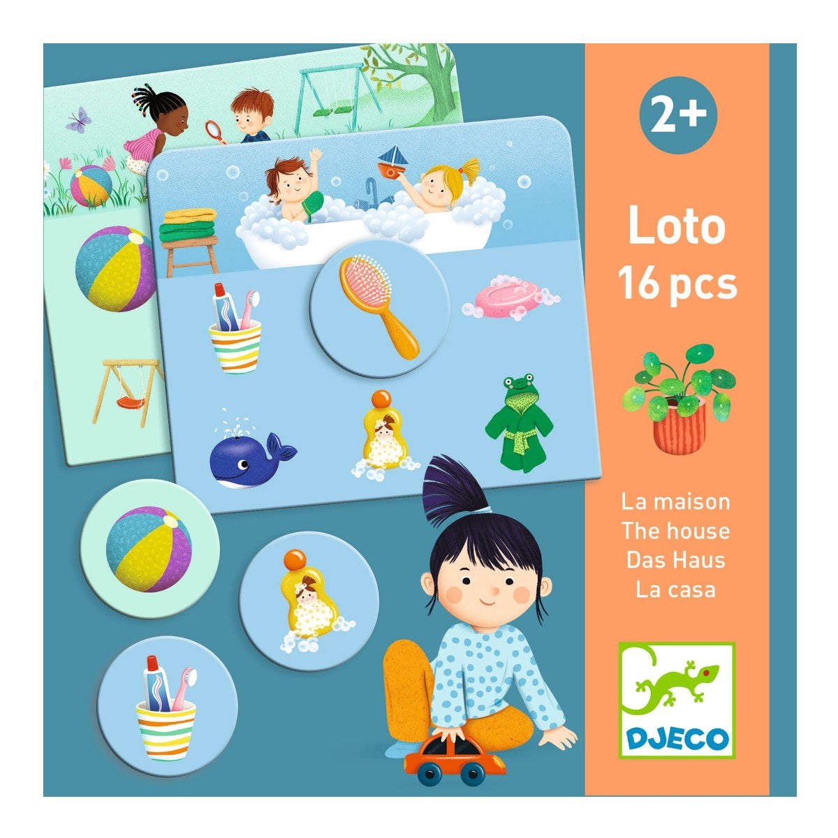 Djeco Lærespil, Billedlotteri Huset DJ08192