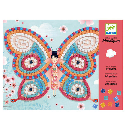 Djeco Kreativ mosaik, Sommerfugle