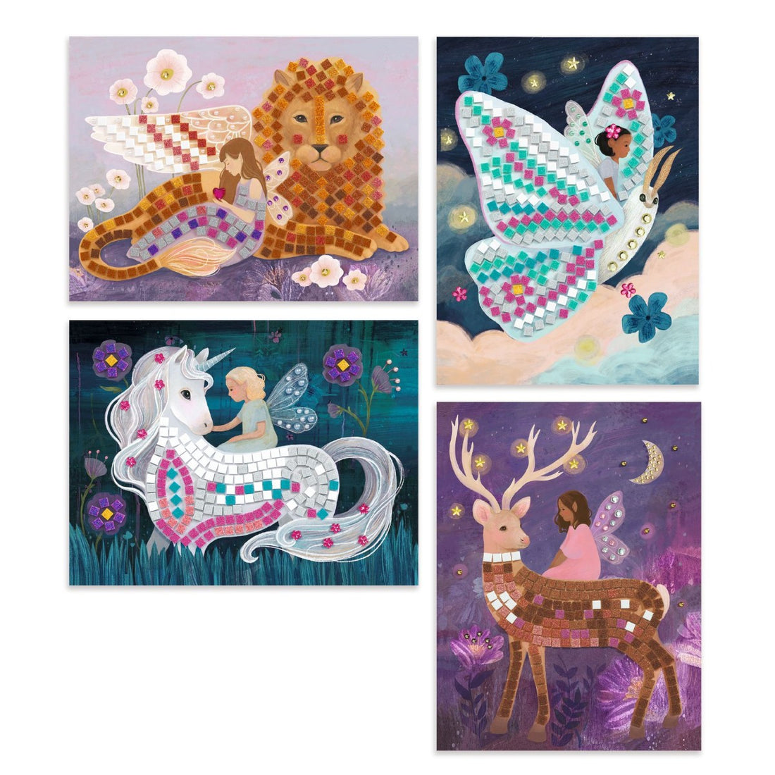 Djeco kreativ mosaik, Den fortryllede verden