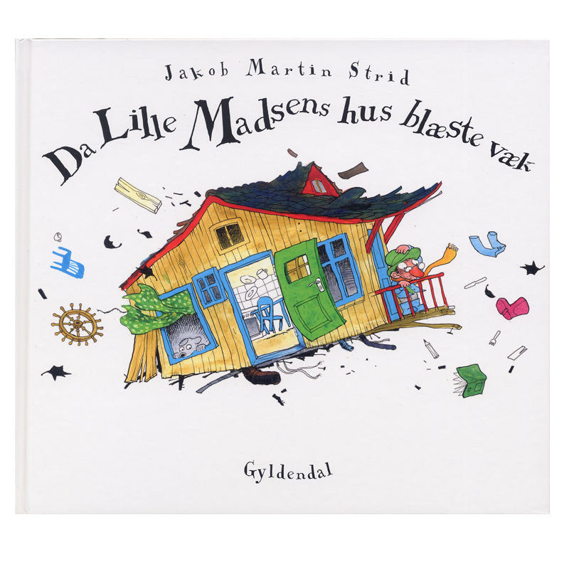 Da lille Madsens hus blæste væk. Børnebøger