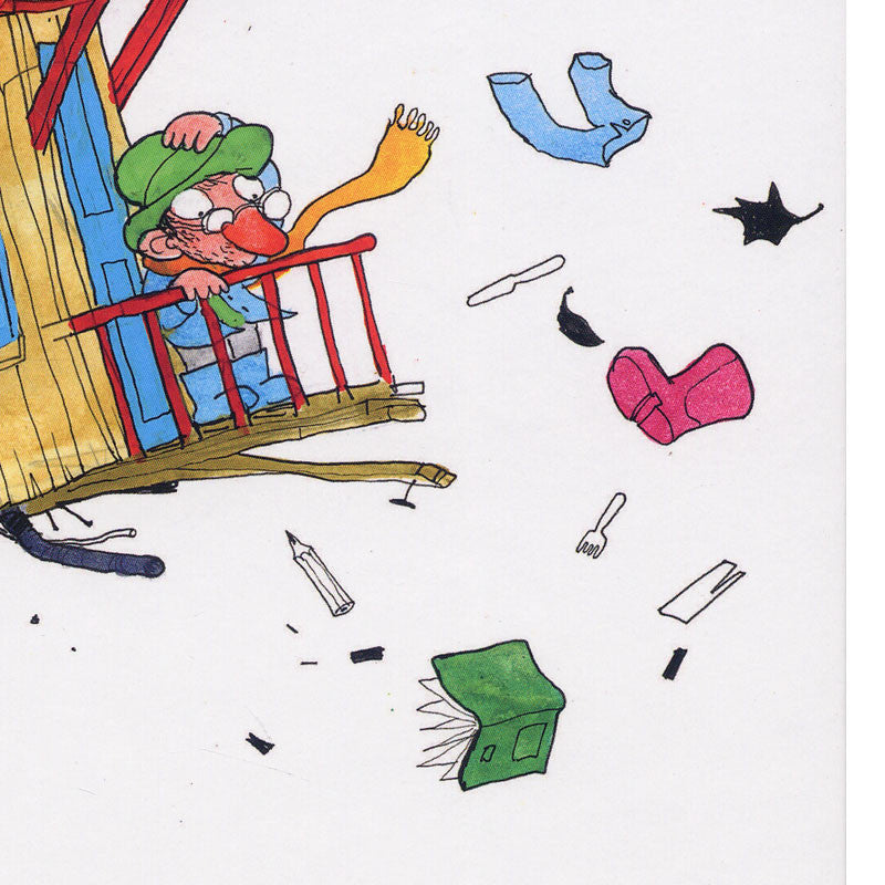 Da lille Madsens hus blæste væk