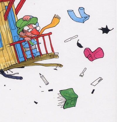 Da lille Madsens hus blæste væk