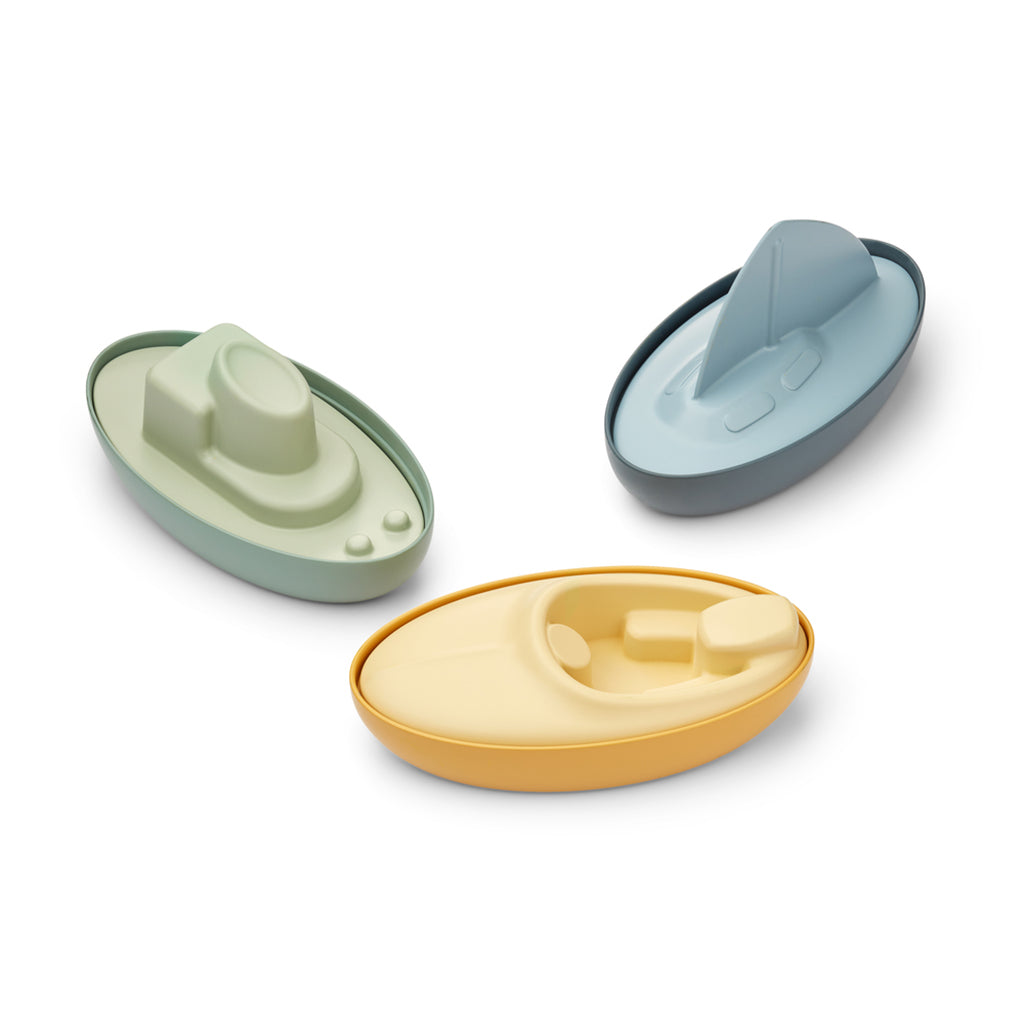 Liewood sandlegetøj, Deborah både - Whale blue multi mix