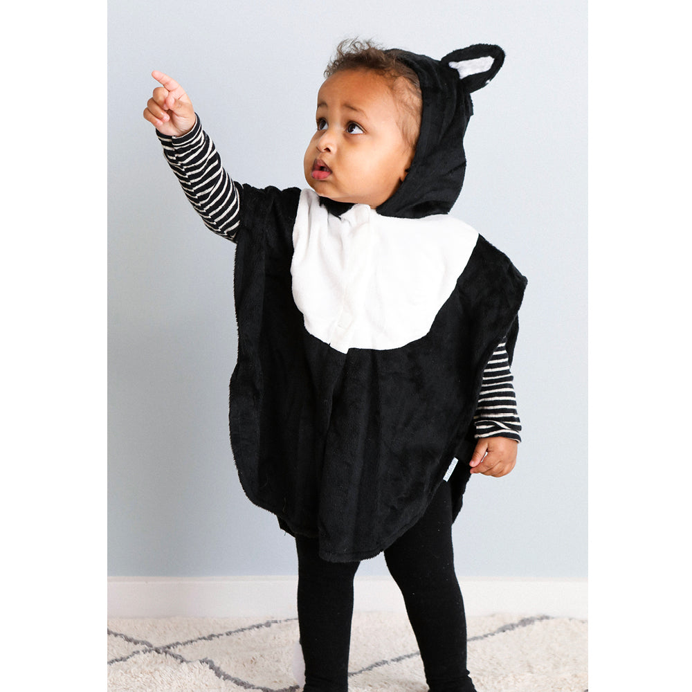 Den goda Fen dyrekostume, kappe som kat - str. 1-4 år