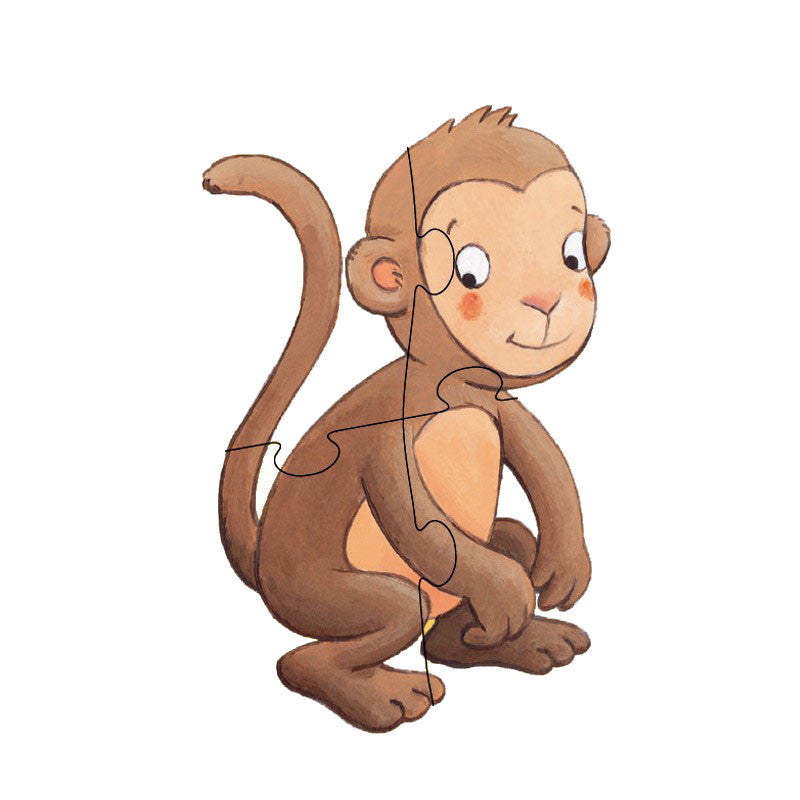 Djeco puslespil, Marmoset og hans venner