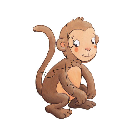 Djeco puslespil, Marmoset og hans venner