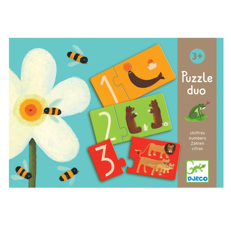 Djeco puslespil duo,  tal