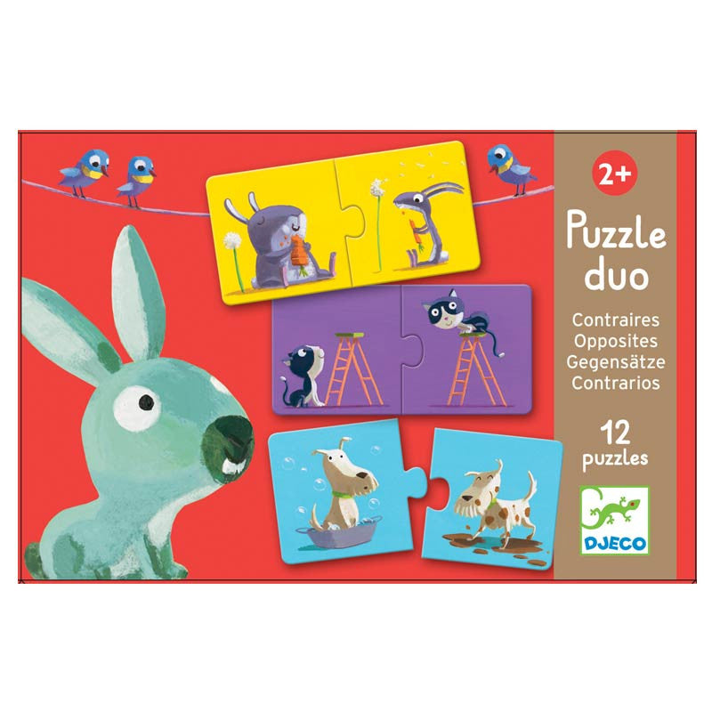 Djeco puslespil duo, modsætninger