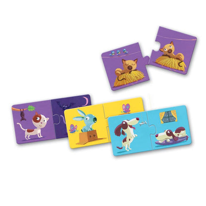 Djeco puslespil duo, modsætninger