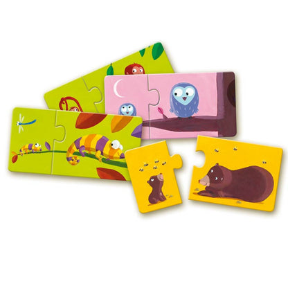 Djeco puslespil duo, mor og barn