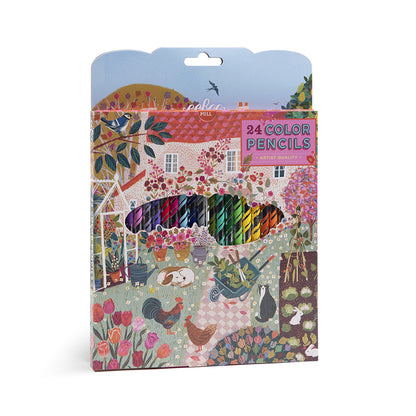 Eeboo farveblyanter, 24 stk. English Cottage