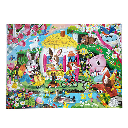 Eeboo Puslespil, Forår - 20 brikker