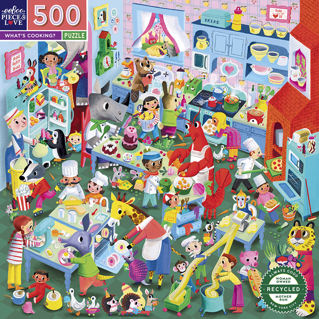 Eeboo puslespil, What&