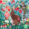 Eeboo puslespil, Poppy Bunny - 1000 brikker