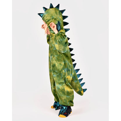 Den goda Fen dyrekostume, Dinosaur jumpsuit - 3-5 år