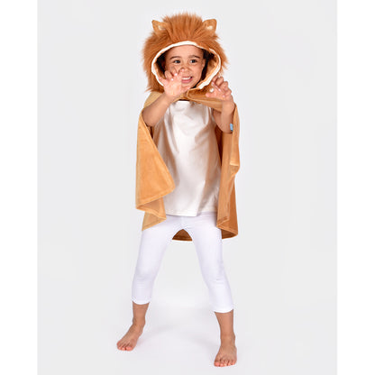 Den goda Fen dyrekostume, Løvekappe - str. 3-8 år