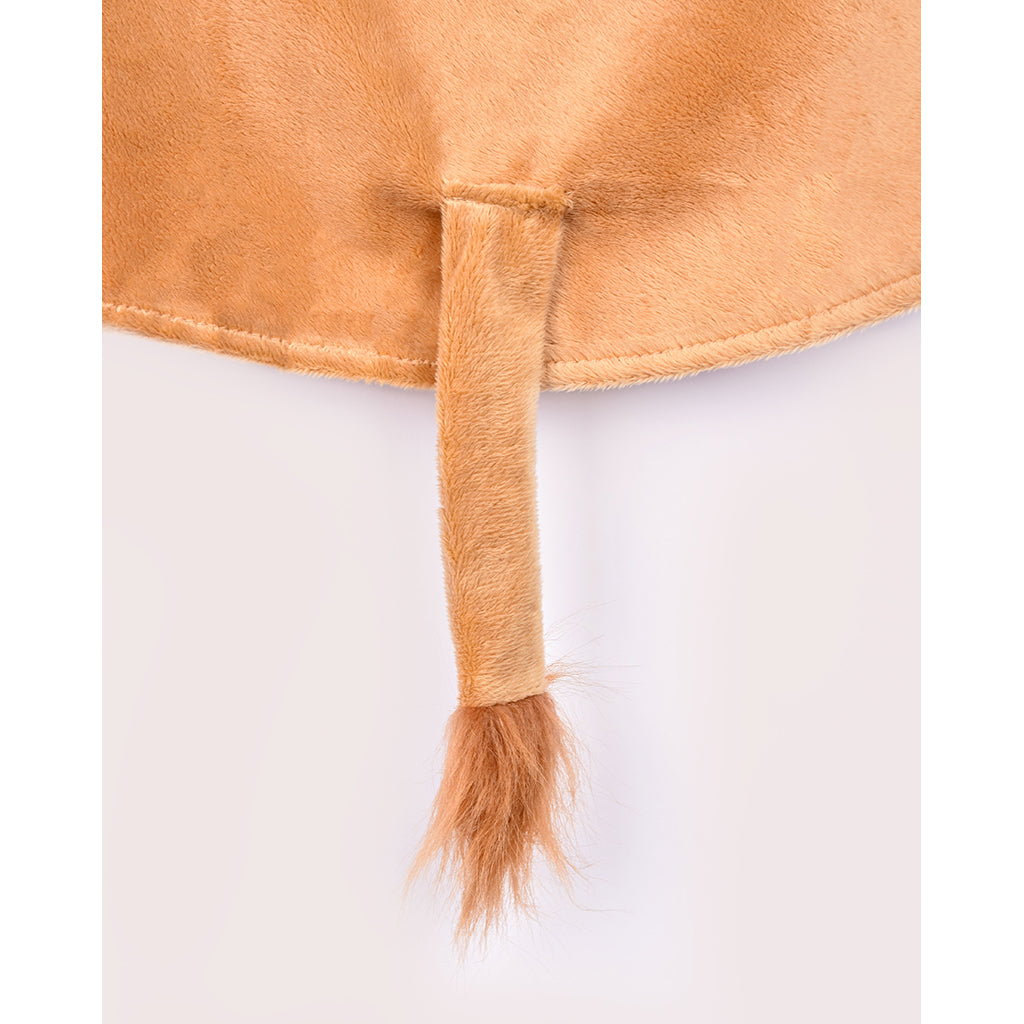 Den goda Fen dyrekostume, Løvekappe - str. 3-8 år