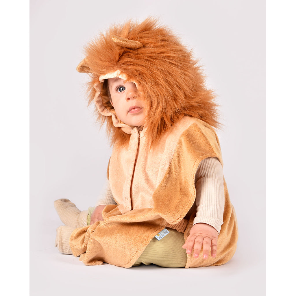 Den goda Fen dyrekostume, Løve kappe - str. 1-4 år