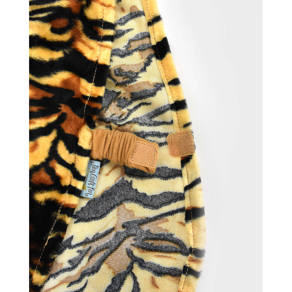 Den goda Fen dyrekostume, Tiger kappe - str. 1-4 år