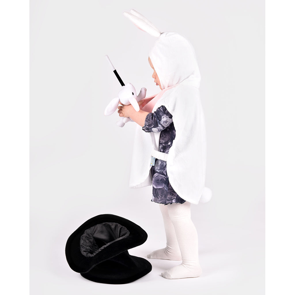 Den goda Fen dyrekostume, kappe som kanin - str. 1-4 år