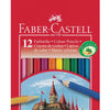 Faber-Castell, 12 stk farveblyanter