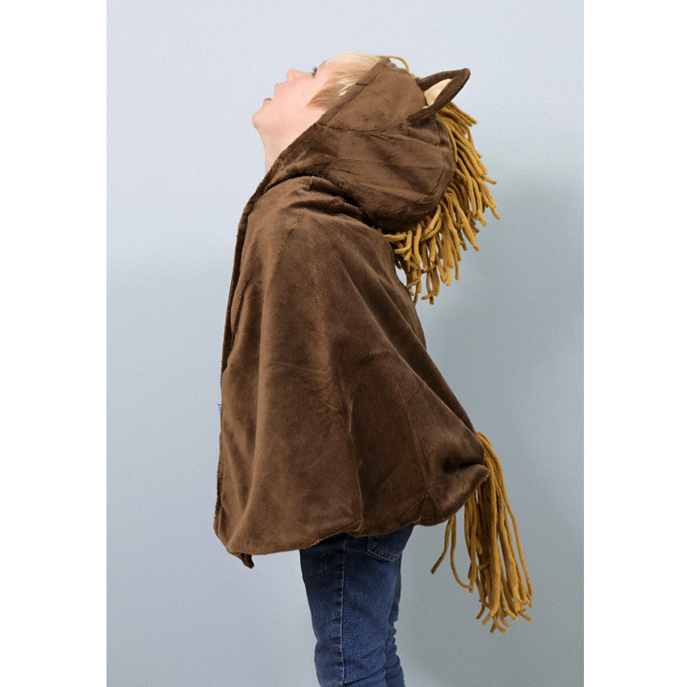 Den goda Fen dyrekostume, Kappe som hest - Str. 3-8 år