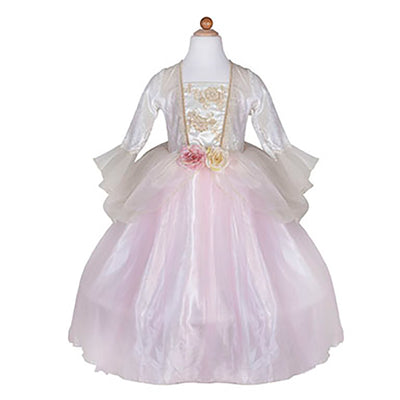 Great Pretenders udklædningstøj, Prinsessekjole gylden rose - str. 3-8 år