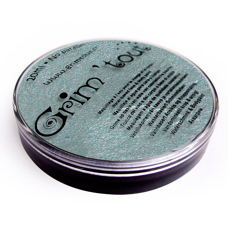 Grim tout ansigtsmaling, sølv