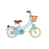 Bobbin cykel m. støttehjul, Gingersnap 12"- Duck egg blue