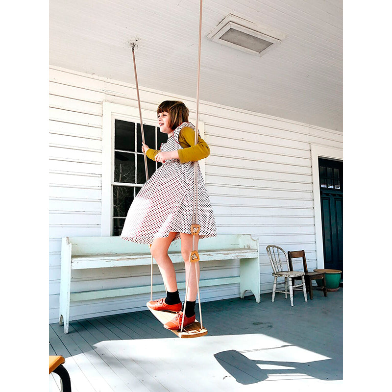 Lillagunga gynge, Classic oak - Beige