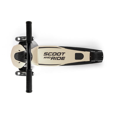 Scoot and Ride Highway Kick 5, løbehjul - LED Ash