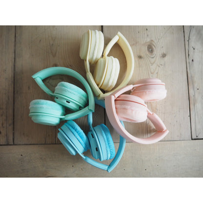 Lalarma trådløse høretelefoner m. max 85 D, Mint pastel