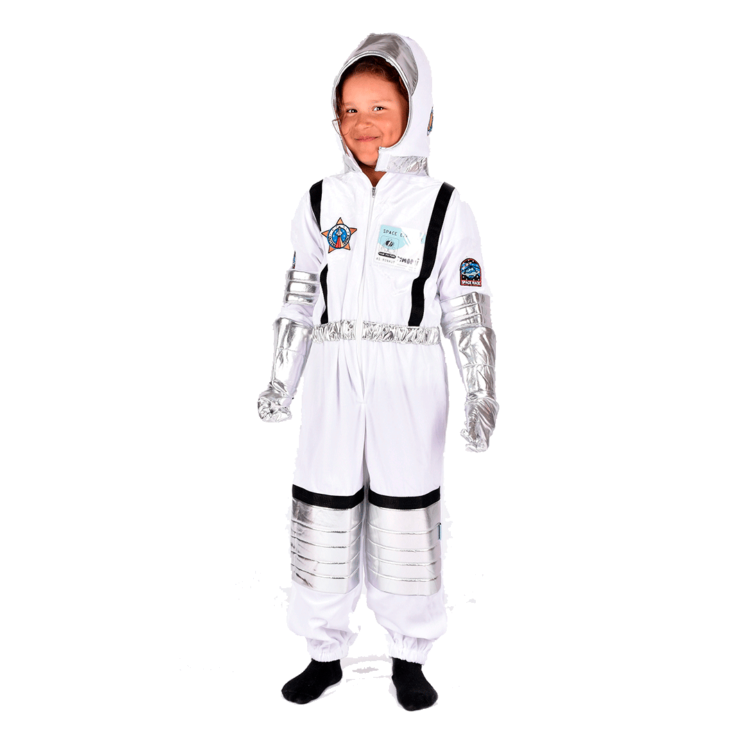 Den Goda Fen udklædning, Astronautdragt - str. 4-5 år