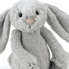Jellycat Bamse, Bashful kanin, grå - 31 cm, 3