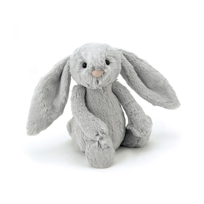 Jellycat Bamse, Bashful kanin, grå - 31 cm