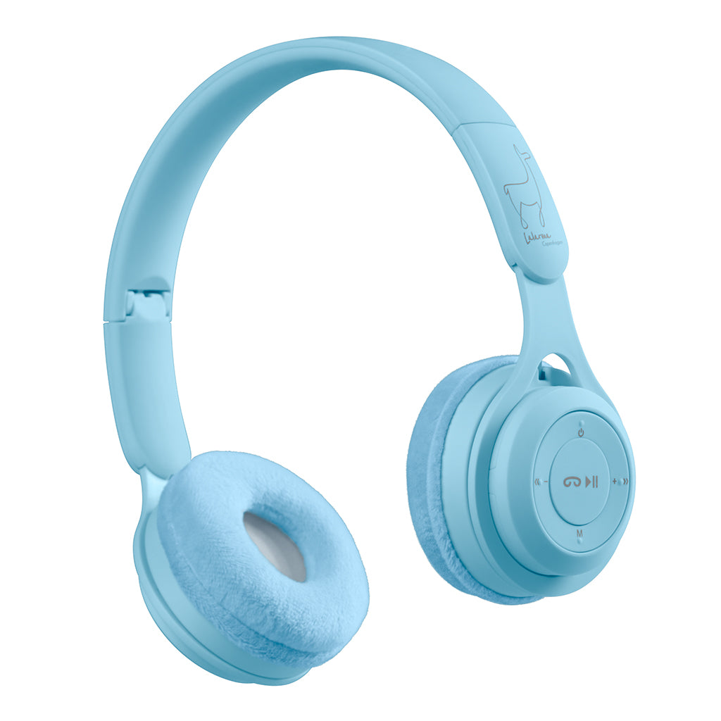annoncere Tilsvarende Adgang Lalarma trådløse høretelefoner m. max 85 DB, Blue pastel - Lirum Larum Leg