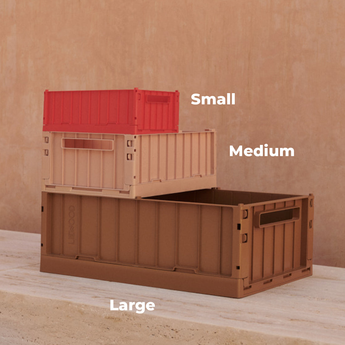 Liewood Weston foldekasse L - Whale blue