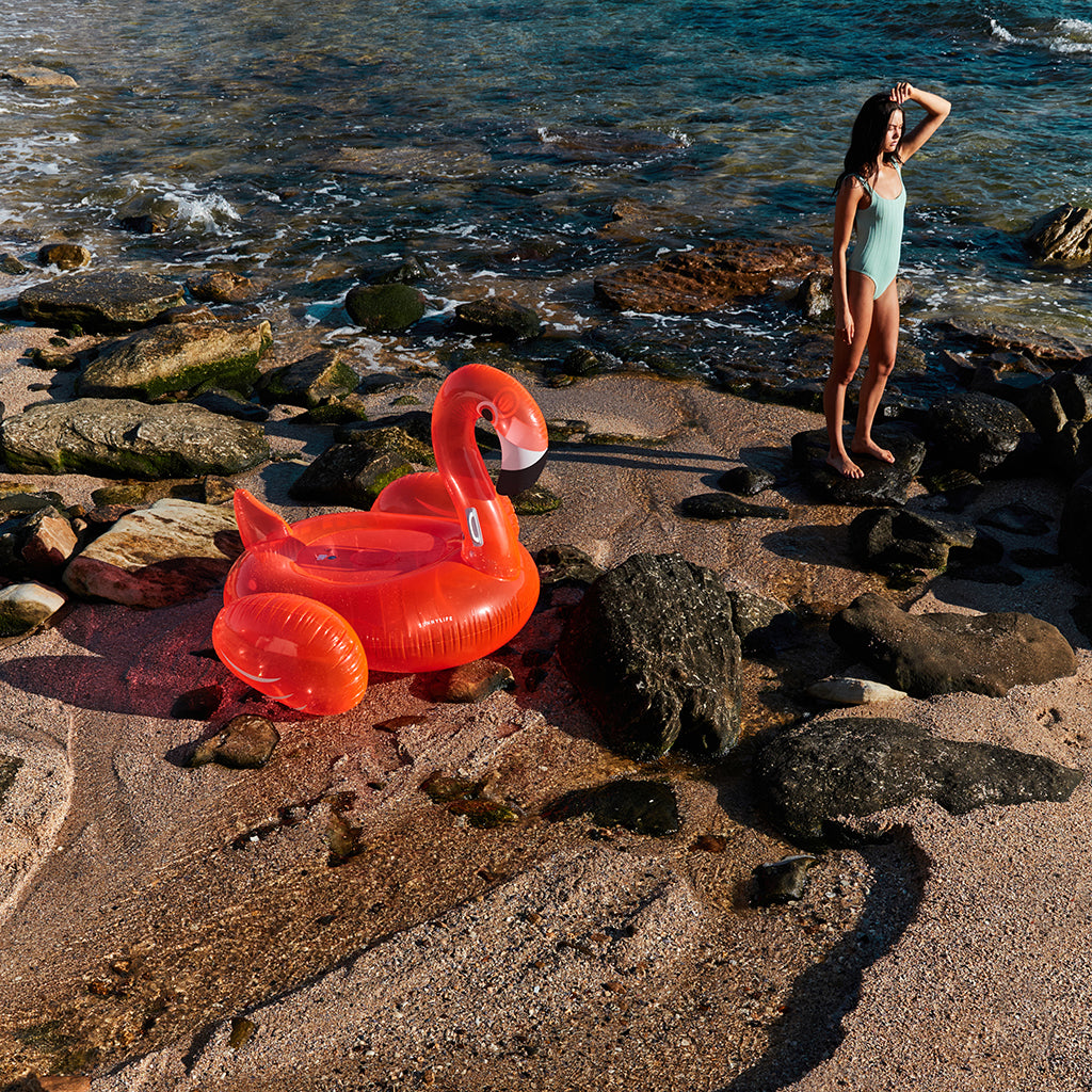 Sunnylife badedyr, Flamingo badedyr Rosie watermelon -  Fra 6 år