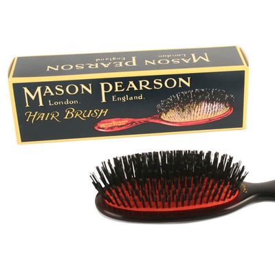 Mason Pearson hårbørste til børn - mørk rubin