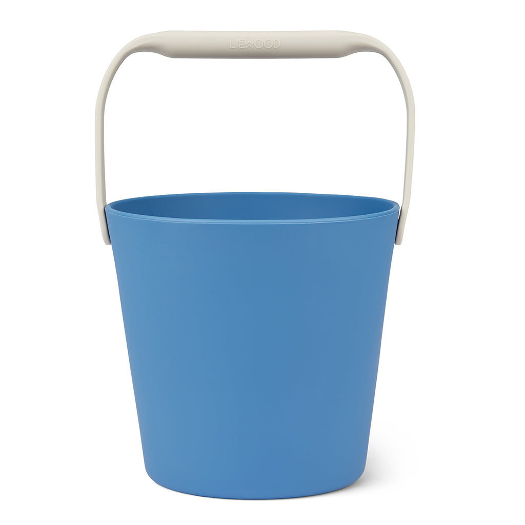 Liewood sandlegetøj, Moira spand i silikone - Riverside sandy