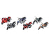 Motorcykel i metal  1:18