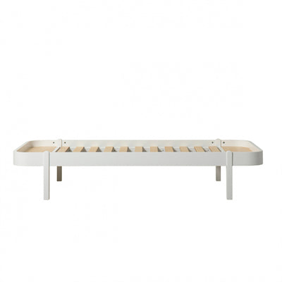 Oliver Furniture, Wood Lounger, 90 x 200 cm - hvid