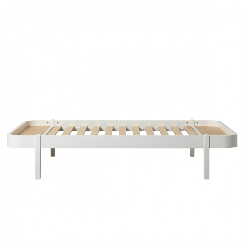Oliver Furniture, Wood Lounger, 120 x 200 cm - hvid