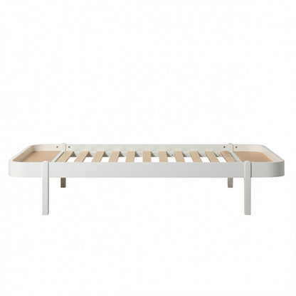 Oliver Furniture, Wood Lounger, 120 x 200 cm - hvid