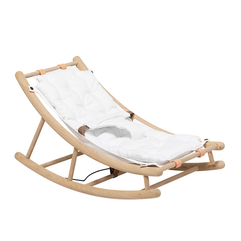 Oliver Furniture, Wood Baby &amp; junior vippestol - Eg/white
