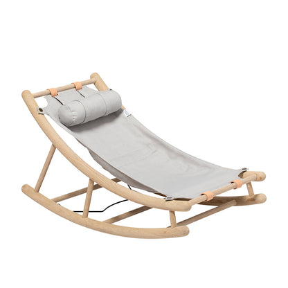 Oliver Furniture, Wood Baby &amp; junior vippestol - Eg/grå